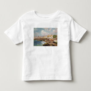 Fischerboote auf dem Strand bei Marinella, Neapel Kleinkind T-shirt