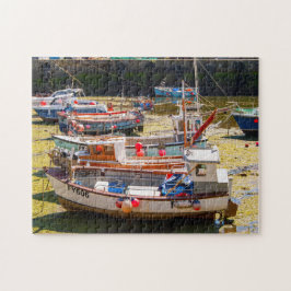 Fischerboote bei Mevagissey Puzzle