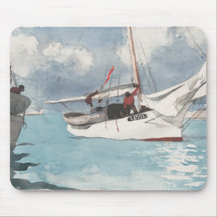 Fischerboote, Key West Mousepad