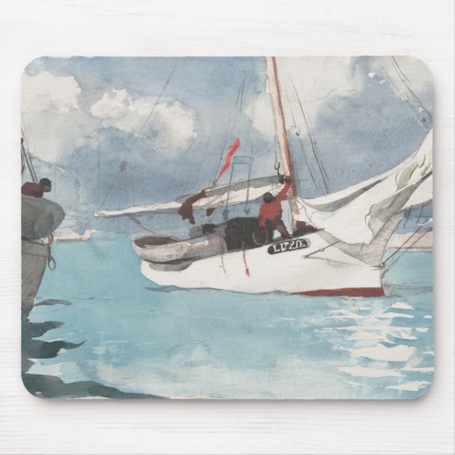 Fischerboote, Key West Mousepad (Vorne)