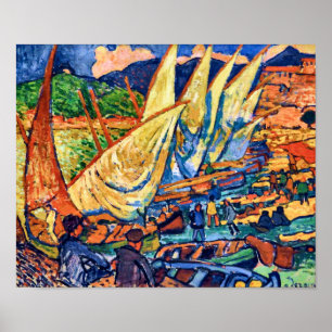 Fischerboote, Kollision   Andre Derain   Poster