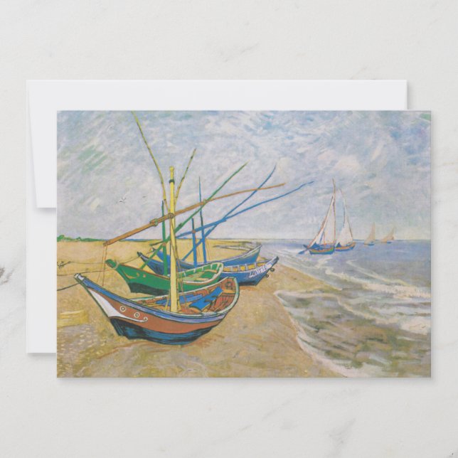 Fischerboote | Vincent van Gogh (Vorderseite)