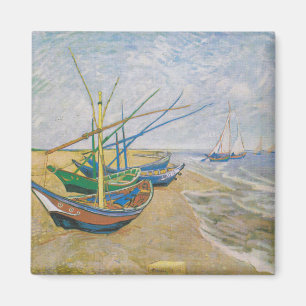 Fischerboote   Vincent Van Gogh Magnet