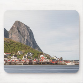 Fischerdorf Lofoten - Norwegen Mousepad