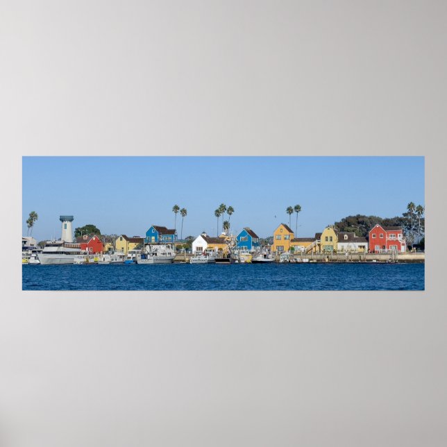 Fischerdorf - Marina Del Rey, CA Poster (Vorne)