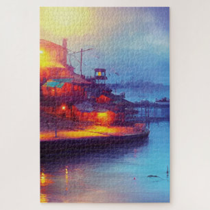 Fischerdorf-Puzzle Puzzle