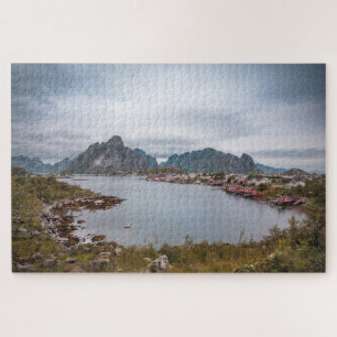 Fischerdorf Reine, Lofoten-Inseln Puzzle