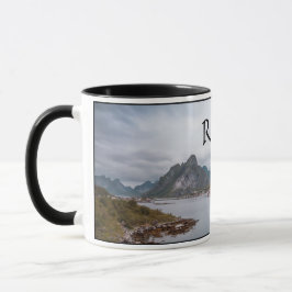 Fischerdorf Reine Lofoten Tasse