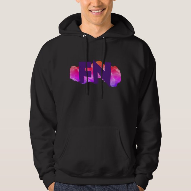 Fischerei146 2,0 Rosa Hoodie (Vorderseite)