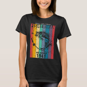 Fischerei 1941 81. Geburtstag 96 Jahre alter Fisch T-Shirt