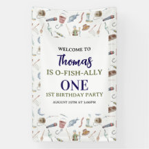 Fischerei 1. Geburtstag | O-Fisch-ally One Party