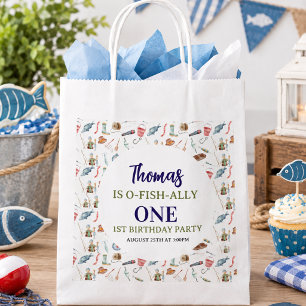 Fischerei 1. Geburtstag O-Fisch-ally One Party Geschenktütchen