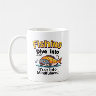 Fischerei-Achtsamkeit Kaffeetasse