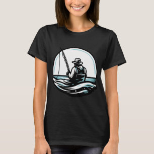 Fischerei-Angler-Themendesign für den ambitioniert T-Shirt