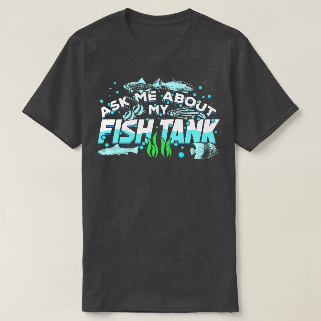 Fischerei Aquarium Fisch Tank Fishkeeper Geschenk (Design vorne)