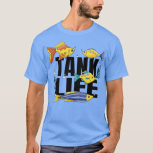 Fischerei Aquarium Fischerhalter Salzwasser 4 T-Shirt