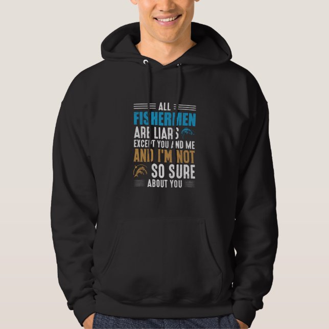 Fischerei Art All Fisherman Hoodie (Vorderseite)