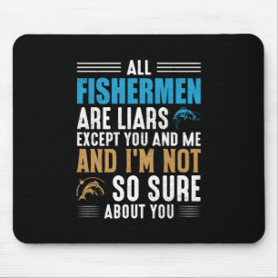 Fischerei Art All Fisherman Mousepad