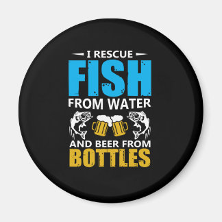 Fischerei Art I Rettung von Fischen aus Wasser Magnet