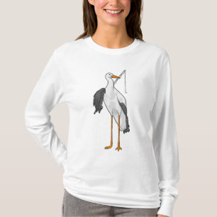 Fischerei auf Storchen T-Shirt