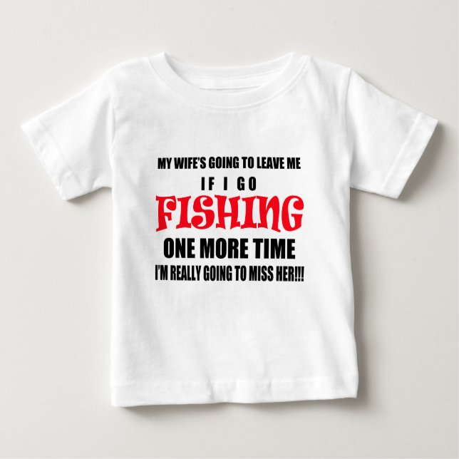 Fischerei Baby T-shirt (Vorderseite)