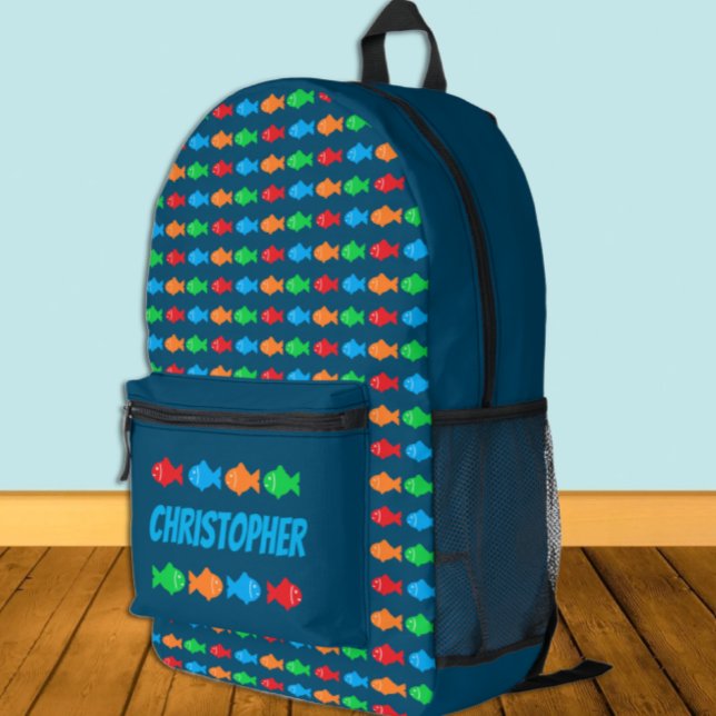 Fischerei Bedruckter Rucksack (Von Creator hochgeladen)
