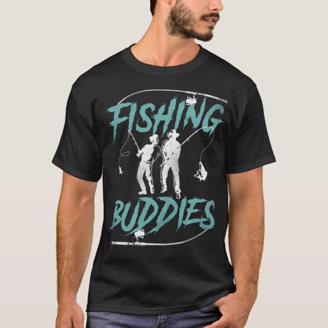 Fischerei Buddies (1) T-Shirt (Vorderseite)