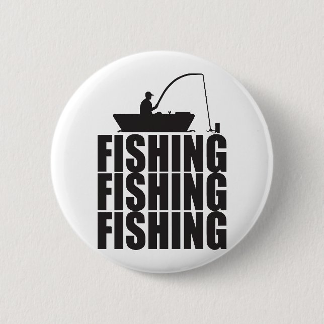 Fischerei Button (Vorderseite)