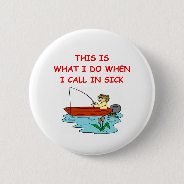 Fischerei Button (Vorderseite)