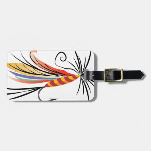 Fischerei der Fliege Gepäckanhänger