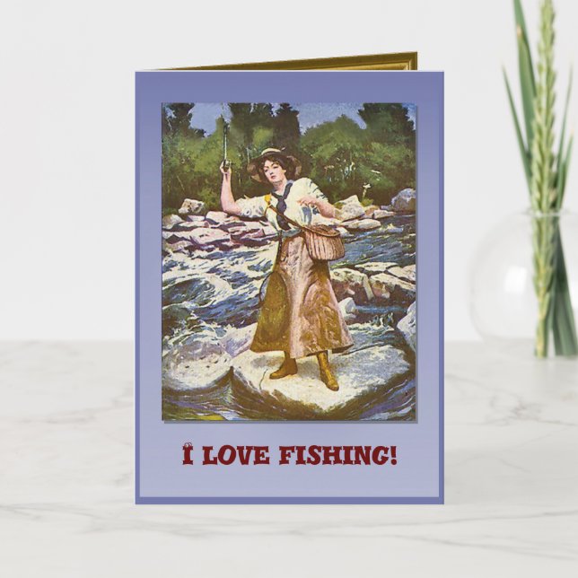 Fischerei der Liebe I Karte (Vorderseite)