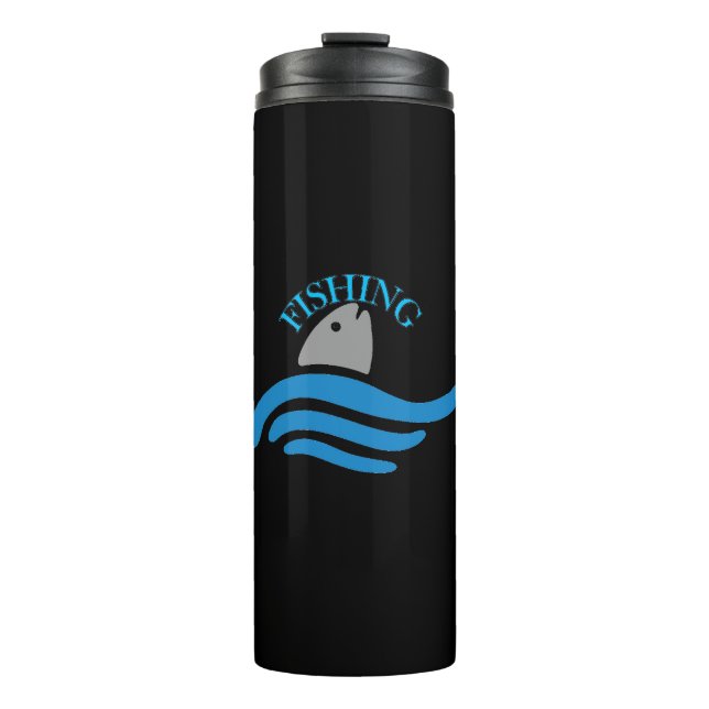 Fischerei der thermischen Trommel Thermosbecher (Vorderseite)