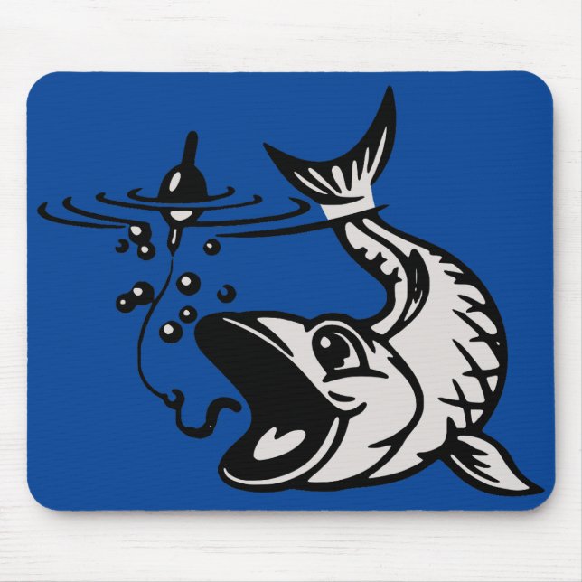 Fischerei des Speichers Mousepad (Vorne)