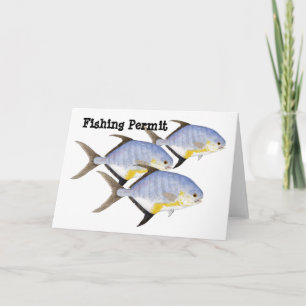 Fischerei-Erlaubnis Karte
