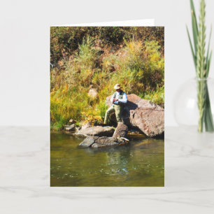 Fischerei Feiertagskarte