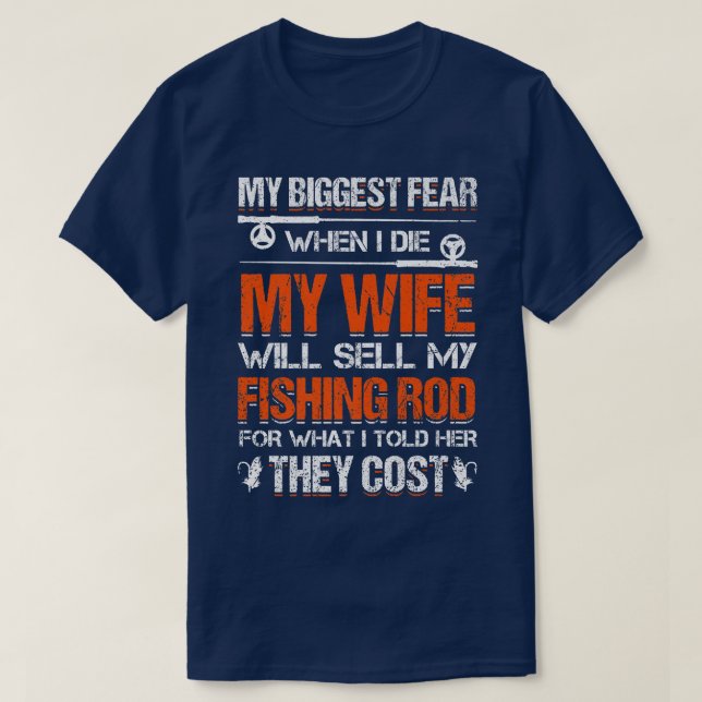 Fischerei Fischer Fischfang237 T-Shirt (Design vorne)