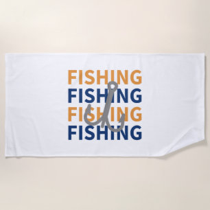 Fischerei, Fischfang, Fischerei, Fischerei - Fisch Strandtuch