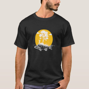 Fischerei Fischinsel Fischereidesign für Männer Va T-Shirt