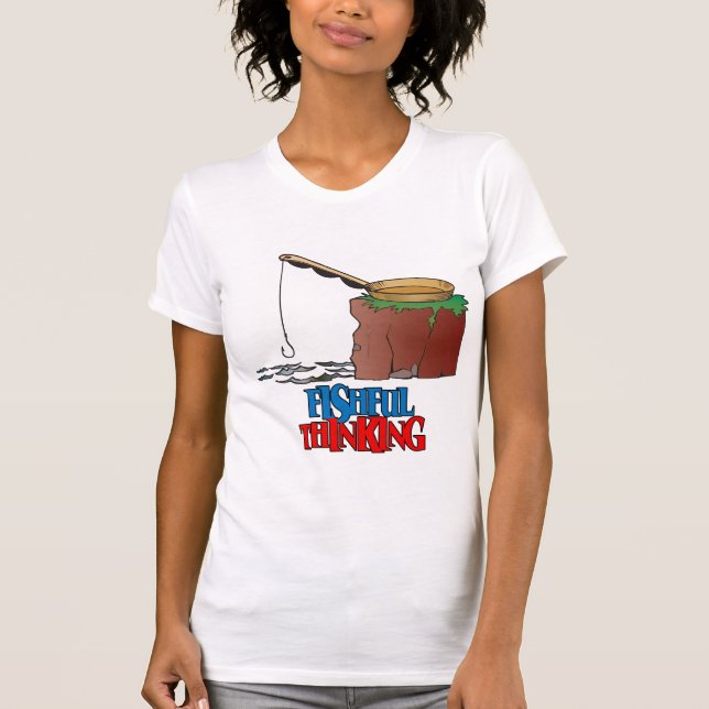 Fischerei Funny Fishing T-Shirt (Vorderseite)
