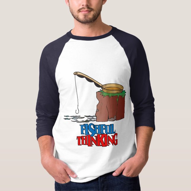 Fischerei Funny Fishing T-Shirt (Vorderseite)