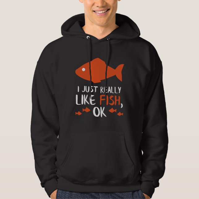 Fischerei Hoodie (Vorderseite)