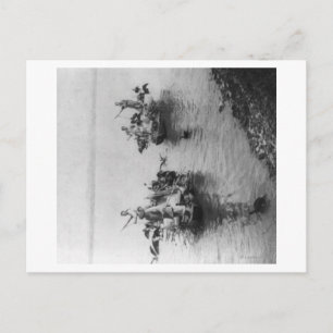 Fischerei im Canale Grande in der soochow-China Postkarte