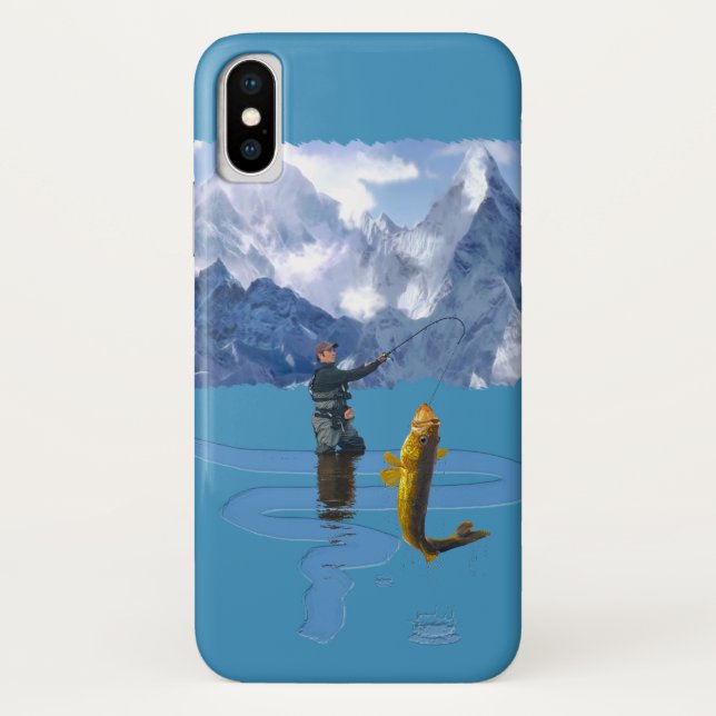 Fischerei im Freien 2 Case-Mate iPhone Hülle (Rückseite)