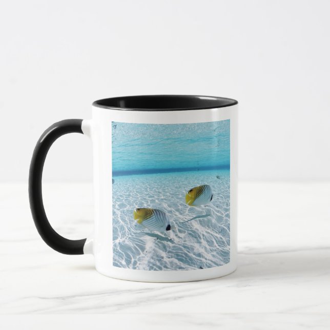 Fischerei im Meer 2 Tasse (Links)