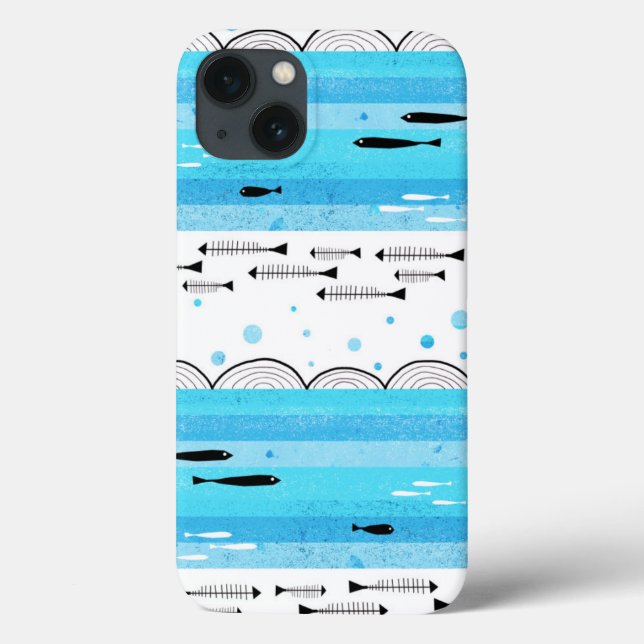 Fischerei im Meer Case-Mate iPhone Hülle (Rückseite)