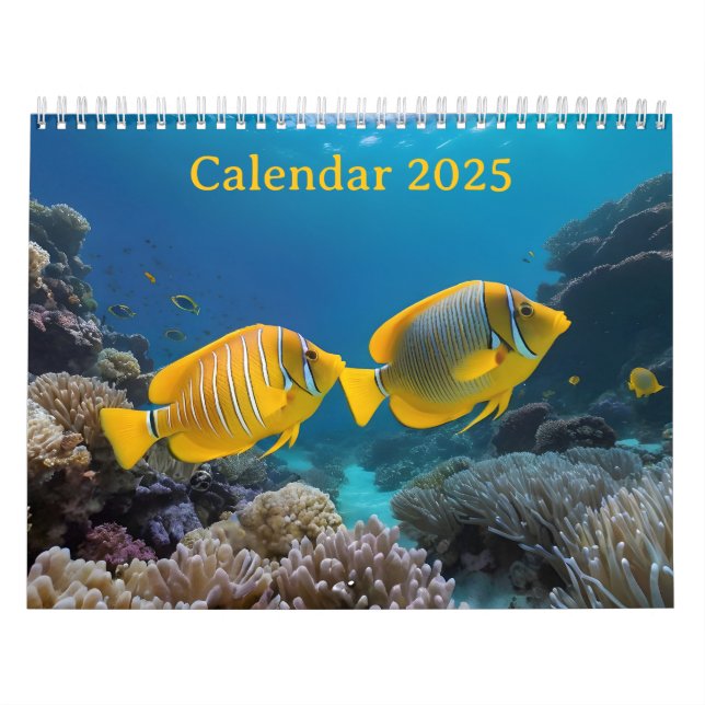 Fischerei im Meer Kalender (Titelbild)