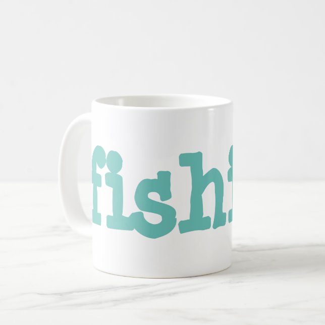 Fischerei Kaffeetasse (Vorderseite Links)