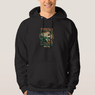 Fischerei-Legende Forellenbarsch Angler seit 1942 Hoodie
