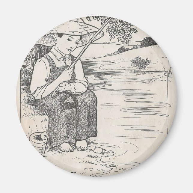 Fischerei Magnet (Vorne)