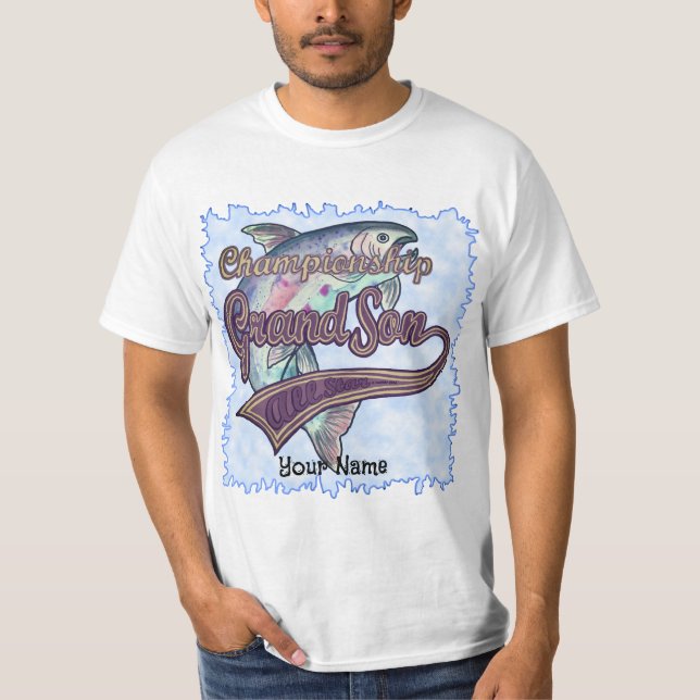 Fischerei-Meister-Enkel  T-Shirt (Vorderseite)